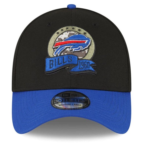 New Era Other - Nwt S/M New Era 39Thirty NFL Buffalo Bills Salute To Service Cap Hat Josh Allen